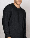 Noble Wilde Mens Cambridge Merino Possum Crew