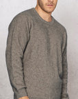 Noble Wilde Mens Cambridge Merino Possum Crew