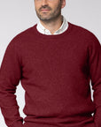 Noble Wilde Mens Cambridge Merino Possum Crew
