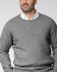 Noble Wilde Mens Cambridge Merino Possum Crew