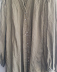 Lorena Laing Amano Pin Tuck duster shirt/dress