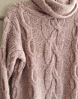 Lorena Laing Chunky Cable Turtle Neck