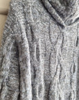 Lorena Laing Chunky Cable Turtle Neck