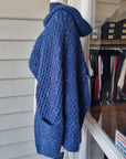 Baby Alpaca Poncho with Pockets.
