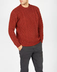 IrelandsEye Carraig Luxe Aran Sweater