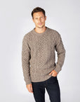 IrelandsEye Carraig Luxe Aran Sweater