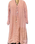Lorena Laing Amano Pin Tuck duster shirt/dress