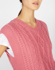 IrelandsEye Sweet Pea Wool Vest