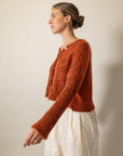 Luna Mohair Diamond Cropped Cardi