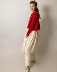 Luna Mohair Diamond Cropped Cardi