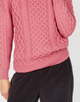 IrelandsEye Irish Aran Wool Sweater