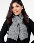 Koru Cable Possum Scarf