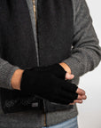 Koru Possum Merino Fingerless Gloves