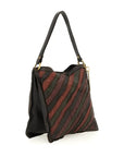 Caterina Lucchi Clara Stripes Leather Bag
