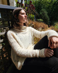 Lorena Laing Distressed Spider Lace Sweater