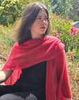 Luna Mohair Split Wrap