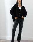 Mia Fratino Mae Brushed Cashmere Cardigan