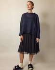 Luna Sheer Mohair Raglan