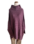 Little Alpaca Suri Oversized Mock Neck Sweater