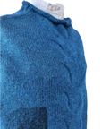 Little Alpaca Cable Poncho
