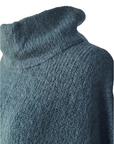 Little Alpaca Suri Oversized Mock Neck Sweater