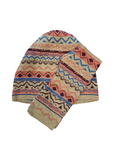 Aztec Alpaca Beanie & Mitts