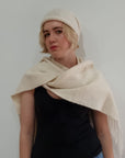 Little Alpaca Fringed Scarf