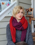 Baby Alpaca Triangular Shawl/Cape