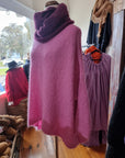 Little Alpaca Slouchy Crew Suri Alpaca Sweater