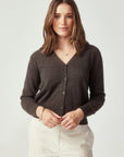 Untouched World Kapua Relax V Neck Cashmere Possum Cardi