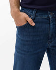 Brax Men's Style Cadiz Ultralight Denim Stright Fit Jeans