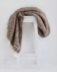 Alpaca Brushed Throw