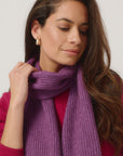 Merinomink Possum Ribbed Scarf