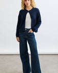 Mia Fratino Nour Cashmere Open Cardigan