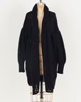 Lorena Laing Balloon sleeved Coatigan