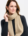 Merinomink Possum Ribbed Scarf