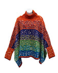 Fool Grid Wool Knit Sweater