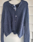 Luna Mohair Diamond Cropped Cardi