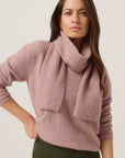 Merinomink Possum Ribbed Scarf