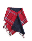 Dalcielo Striped/Check Alpaca Scarf