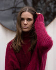 Luna Mohair Diamond Cropped Cardi