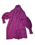 Lorena Laing Balloon sleeved Coatigan