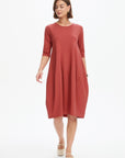 Tirelli Diagonal Seam Dress