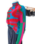Fool Graffiti Wool Knit Sweater