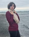 IrelandsEye Irish Aran Wool Sweater