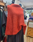 Suri Alpaca Poncho