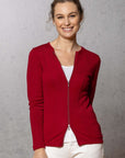Bay Road Merino double zip Cardi
