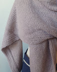 Baby Alpaca Triangular Shawl/Cape