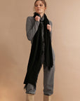 Cashmerism Fringed wrap