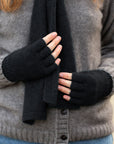 Merino Possum Fingerless Gloves